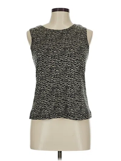 Pre-owned Norm Thompson Sweater Vest In Black