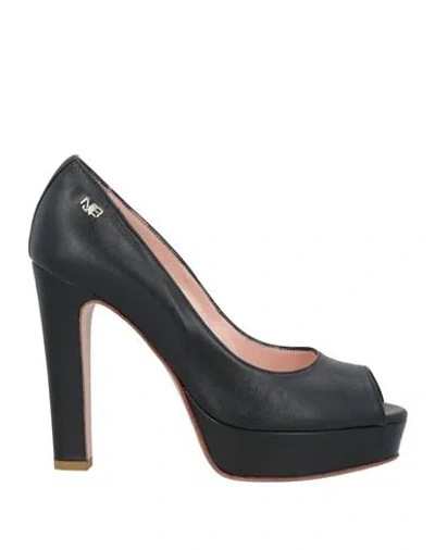 Norma J.baker Norma J. Baker Woman Pumps Black Size 7 Leather