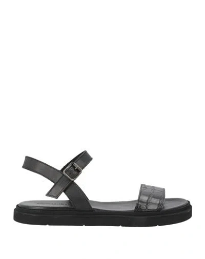 Norma J.baker Norma J. Baker Woman Sandals Black Size 10 Leather