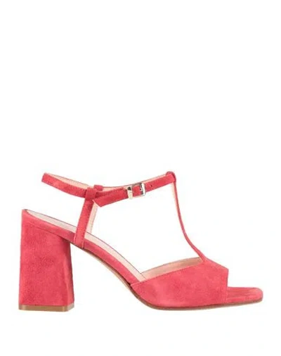 Norma J.baker Norma J. Baker Woman Sandals Magenta Size 7 Leather