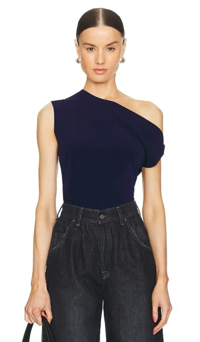 NORMA KAMALI DROP SHOULDER TOP
