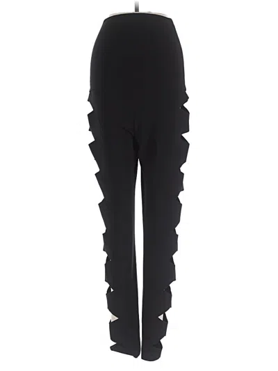 Pre-owned Norma Kamali Active Pants In Black