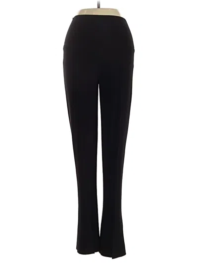 Pre-owned Norma Kamali Active Pants In Black