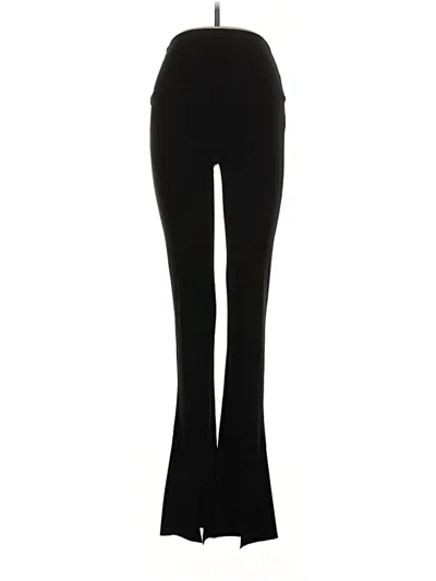 Pre-owned Norma Kamali Active Pants In Black