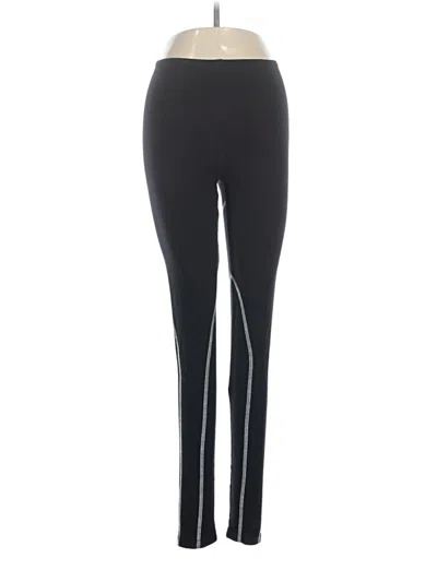 Pre-owned Norma Kamali Active Pants In Black