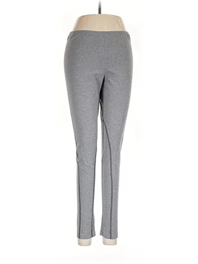 Pre-owned Norma Kamali Active Pants In Gray
