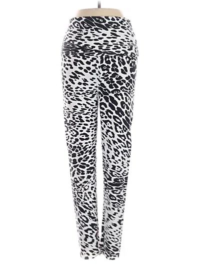 Pre-owned Norma Kamali Active Pants In Silver