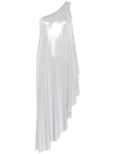 Norma Kamali Asymmetric One-shoulder Tunic