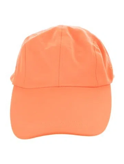 Pre-owned Norma Kamali Baseball Cap W/tags In Orange