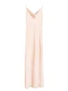 Norma Kamali Maria Slip Gown Dress In Neutral