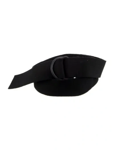 Pre-owned Norma Kamali Belt In Black