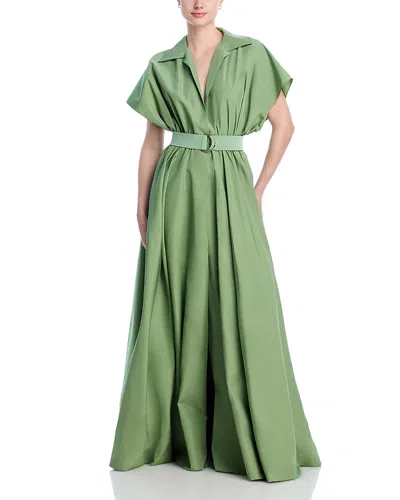 Norma Kamali Light Green Shirt Long Dress