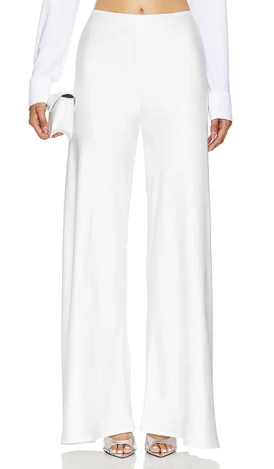Norma Kamali Bias Elephant Pant In Snow White