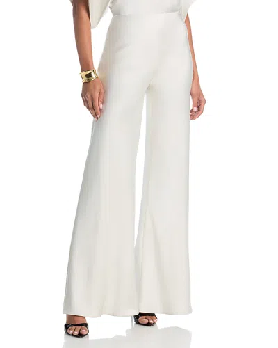 Norma Kamali Bias Elephant Pants In White