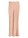 Norma Kamali Bias Maxi Skirt In Brown
