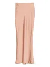 Norma Kamali Bias Maxi Skirt In Brown