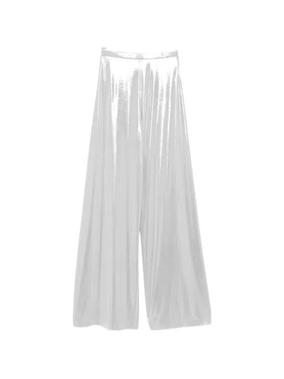 Norma Kamali Bias Wide-leg Trousers In White