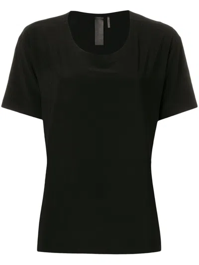NORMA KAMALI BLACK JERSEY T-SHIRT