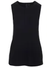 Norma Kamali Sleeveless Top In Black