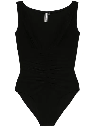 NORMA KAMALI BLACK TARA BODYSUIT