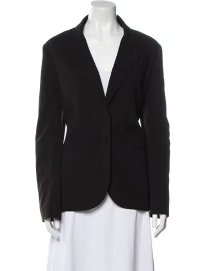Pre-owned Norma Kamali Blazer In Black