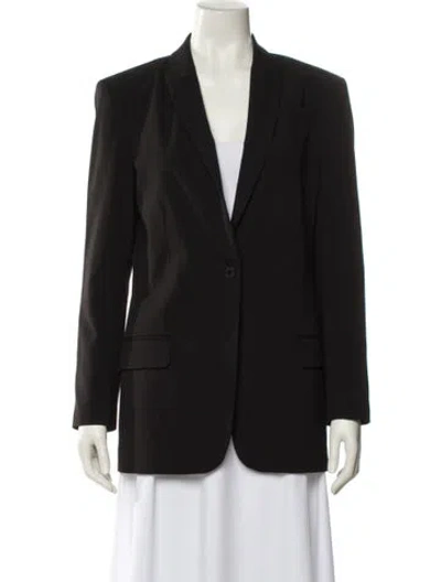 Pre-owned Norma Kamali Blazer In Black