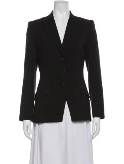 Pre-owned Norma Kamali Blazer In Black