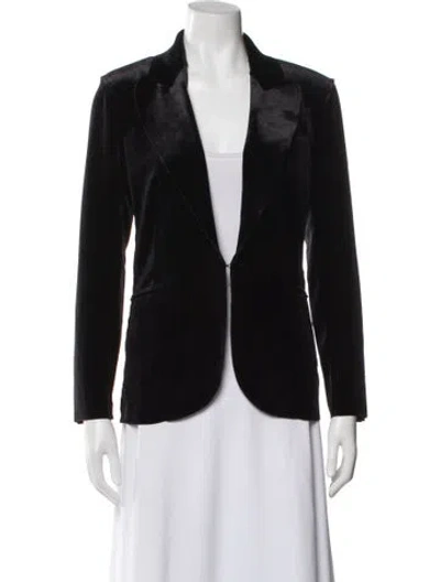 Pre-owned Norma Kamali Blazer In Black