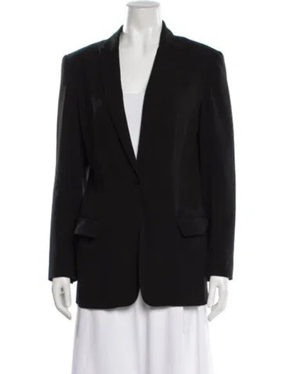 Pre-owned Norma Kamali Blazer In Black