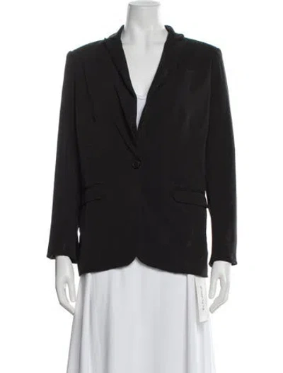 Pre-owned Norma Kamali Blazer In Black