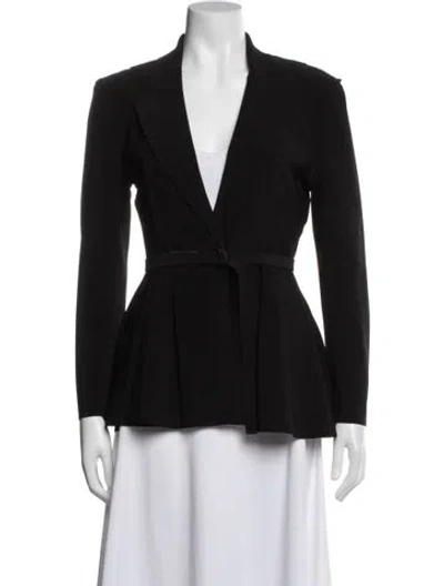 Pre-owned Norma Kamali Blazer In Black