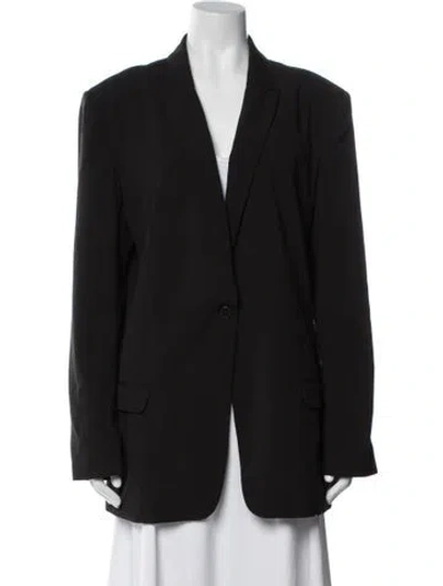 Pre-owned Norma Kamali Blazer In Black