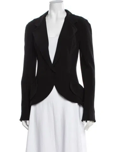 Pre-owned Norma Kamali Blazer In Black