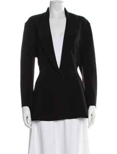 Pre-owned Norma Kamali Blazer In Black