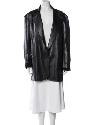 Pre-owned Norma Kamali Blazer In Black