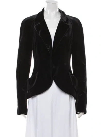 Pre-owned Norma Kamali Blazer In Black