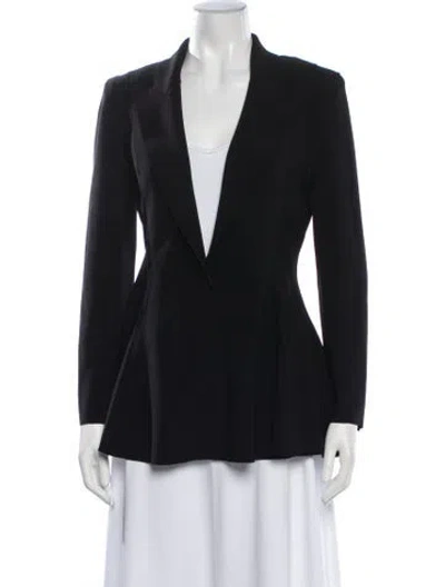 Pre-owned Norma Kamali Blazer In Black