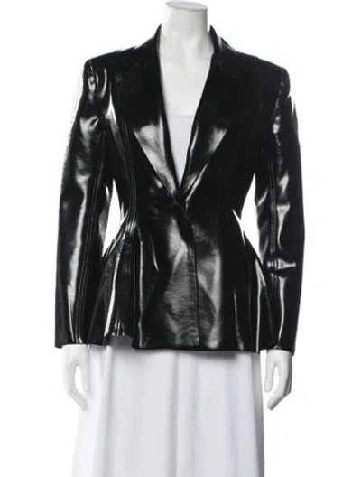 Pre-owned Norma Kamali Blazer In Black