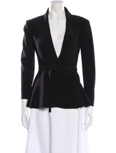 Pre-owned Norma Kamali Blazer In Blue
