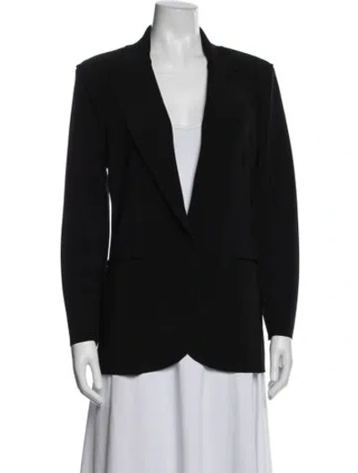 Pre-owned Norma Kamali Blazer In Blue