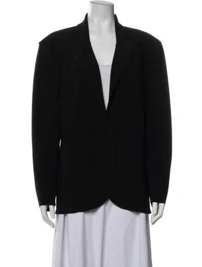 Pre-owned Norma Kamali Blazer In Blue