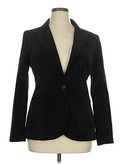 Pre-owned Norma Kamali Blazer Jacket In Black