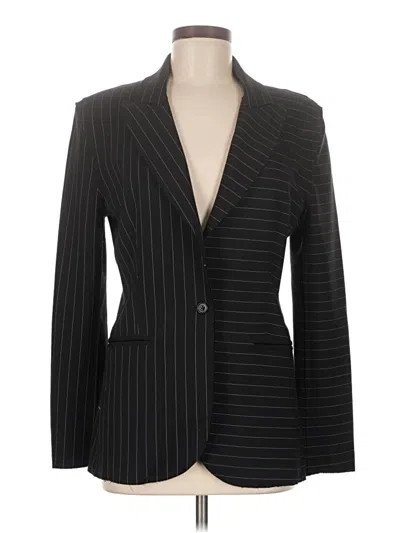 Pre-owned Norma Kamali Blazer Jacket In Black