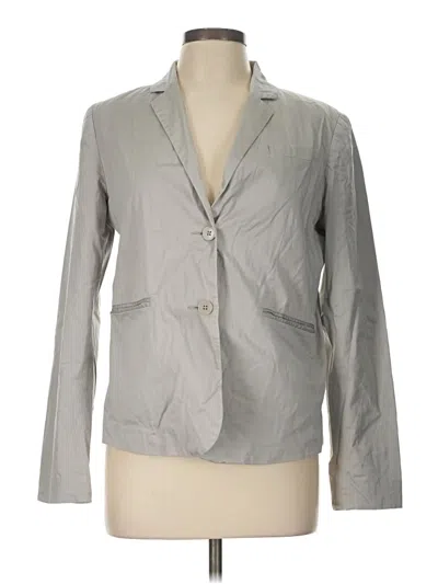 Pre-owned Norma Kamali Blazer Jacket In Gray