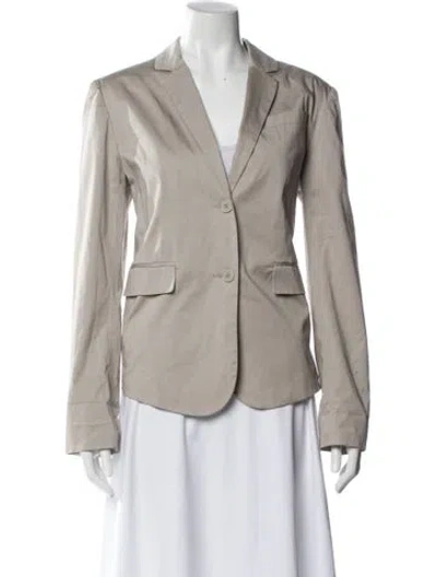Pre-owned Norma Kamali Blazer In Neutral