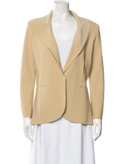 Pre-owned Norma Kamali Blazer In Neutral