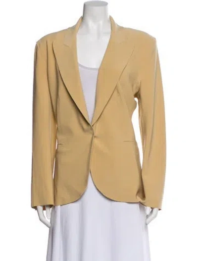Pre-owned Norma Kamali Blazer In Neutral