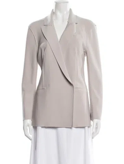 Pre-owned Norma Kamali Blazer In Neutrals