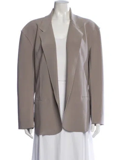 Pre-owned Norma Kamali Blazer In Neutrals