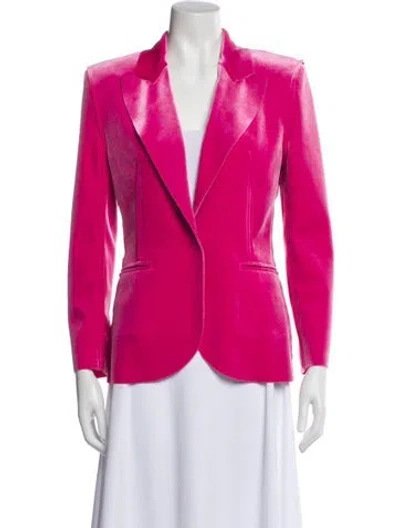 Pre-owned Norma Kamali Blazer In Pink